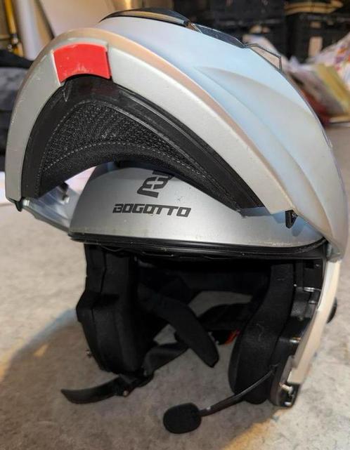 Bogotto Systeemhelm L met Blinc Communicatie, Motoren, Kleding | Motorhelmen, Heren, Systeemhelm, L, Overige merken, Tweedehands