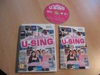 Wii spel: U-Sing, Muziek, 1 speler, Ophalen of Verzenden, Zo goed als nieuw
