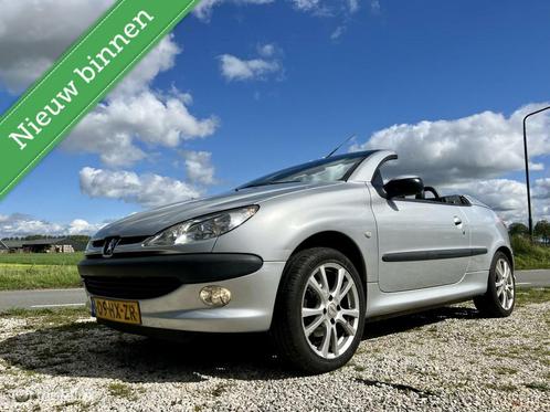 Peugeot 206 CC 1.6-16V XS, BJ 2002, Leer Nette Cabriolet, Auto's, Peugeot, Bedrijf, Te koop, ABS, Airbags, Alarm, Boordcomputer