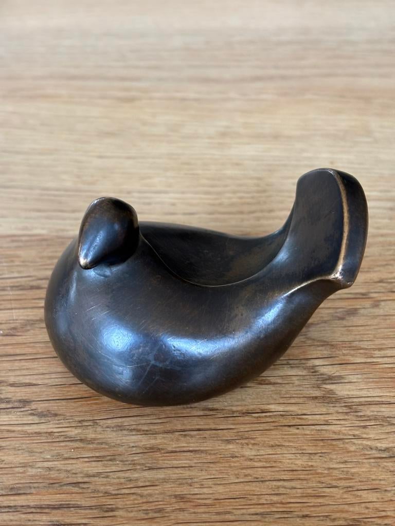 Bronzen duifje, Antiek en Kunst, Kunst | Designobjecten, Ophalen of Verzenden