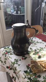 Kan / karaf van tin, Antiek en Kunst, Antiek | Tin, Ophalen of Verzenden