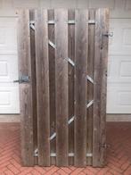 Tuindeur/schutting deur met stalen frame, Ophalen, Gebruikt, 100 tot 150 cm, Looppoort