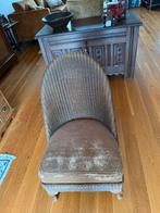 Loyd loom stoel zeldzaam model, Huis en Inrichting, Stoelen, Ophalen, Gebruikt, Bruin, Lloyd loom