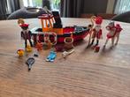 Playmobil 5206 Stoomboot Sinterklaas & Piet, Ophalen of Verzenden, Zo goed als nieuw, Complete set