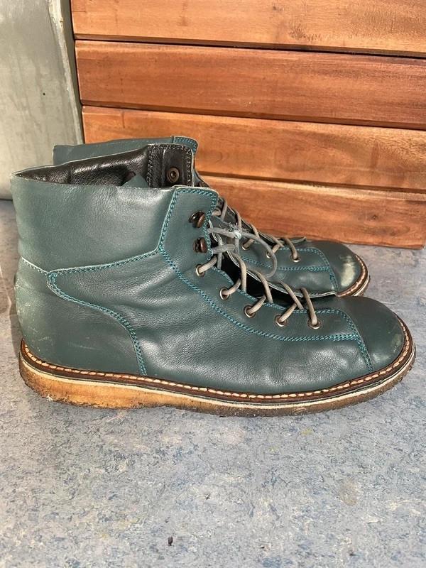 Vintage Jean Paul Gaultier desert boots, Kleding | Heren, Schoenen, Gedragen, Boots, Blauw, Ophalen of Verzenden