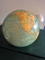 Vintage Wereldbol van Glas, Ophalen, Gebruikt