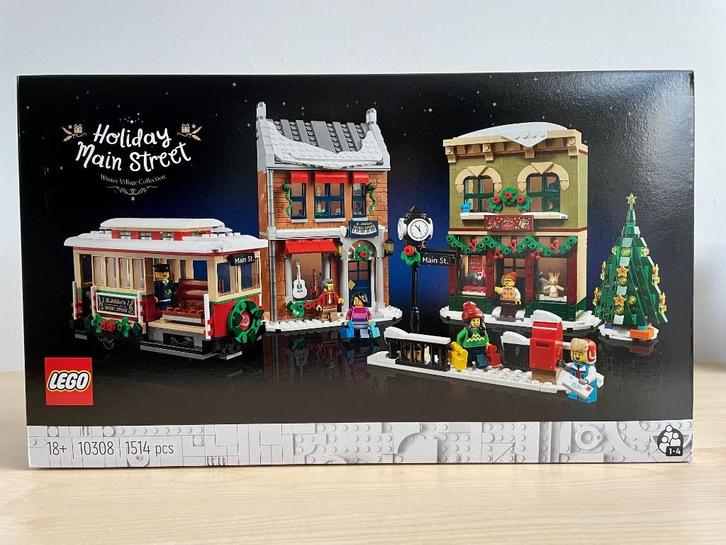 Lego Icons 10308 Holiday Main Street Nieuw!, Kinderen en Baby's, Speelgoed | Duplo en Lego, Nieuw, Lego, Complete set, Ophalen of Verzenden