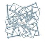 Zakje met 25 borg clips voor uw rolsteiger, Ophalen of Verzenden, Nieuw, 5 meter of hoger