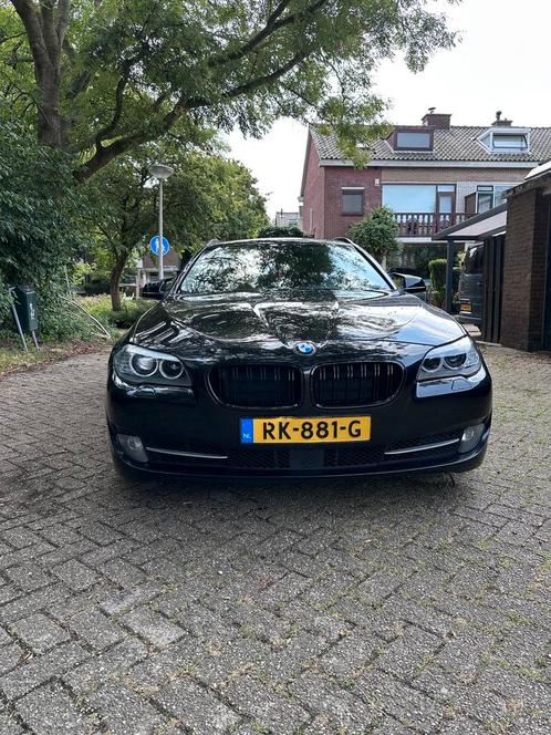 BMW 5-Serie 535I Touring 225KW Aut8 2012 Zwart, Auto's, BMW, Particulier, 5-Serie, Benzine, C, Stationwagon, Automaat, Geïmporteerd