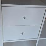 Ikea Kallax inzet 2-ladeblok wit - 2 inzetjes beschikbaar, Ophalen, Minder dan 50 cm, Zo goed als nieuw, Minder dan 100 cm