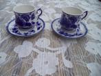 delftsblauw kopjes handpainted souvenir delft, Ophalen of Verzenden, Aardewerk, Overige stijlen, Kop(pen) en/of Schotel(s)