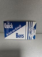 Quick Boys Sticker - De trots van Katwijk 100x, Katwijk, Quick Boys, Ophalen of Verzenden, Overige binnenlandse clubs