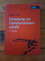 Einladung zur Literaturwissenschaft 7. Auflage, Ophalen of Verzenden, Beta