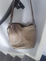 Mooie leren tas Xworks, Ophalen, Zo goed als nieuw, Bruin, Schoudertasje