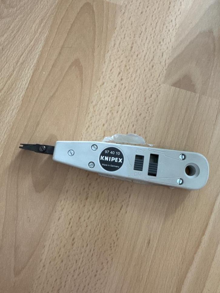 Montage krimptang voor LSA-Plus 97 40 10 KNIPEX, Doe-het-zelf en Verbouw, Gereedschap | Handgereedschap, Nieuw, Ophalen of Verzenden