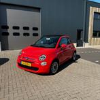 Fiat 500C 0.9 80pk Turbo Twinair 2016 koraal Rood, Auto's, Cabriolet, Origineel Nederlands, Handgeschakeld, Particulier