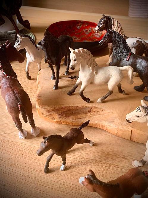 Schleich set 11 paarden, Verzamelen, Speelgoed, Ophalen of Verzenden