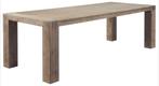 Bassano eettafel l.190x b.95x h.80, Huis en Inrichting, Tafels | Eettafels, Zo goed als nieuw, Vijf personen of meer, Rechthoekig