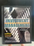 Investment Management - Fabozzi, Ophalen of Verzenden, Beta, Zo goed als nieuw, HBO