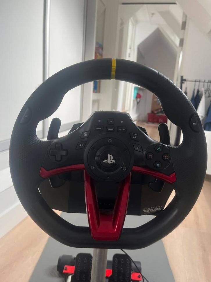 Playstation Hori Racestuur PS4/PS5, Spelcomputers en Games, Spelcomputers | Overige Accessoires, Gebruikt, Ophalen of Verzenden