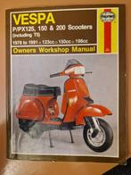 werkplaatshandboek vespa px125 & 200, Ophalen of Verzenden, Overige merken