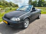 Suzuki Swift 1.3 Cabrio U9 1994 Zwart Nieuwe APK, Voorwielaandrijving, 4 cilinders, Cabriolet, Origineel Nederlands
