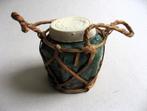 Antieke Chinese gemberpot met origineel netje en deksel, Ophalen of Verzenden