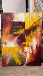 Schilderij olie verf, Antiek en Kunst, Kunst | Schilderijen | Abstract, Ophalen