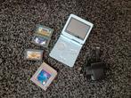 GameBoy Advance SP - Konsole Surf Blue, Spelcomputers en Games, Spelcomputers | Nintendo Game Boy, Ophalen of Verzenden, Zo goed als nieuw