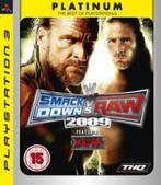 WWE Smackdown vs Raw 2009 PS3 Platinum, 2 spelers, Ophalen of Verzenden, Zo goed als nieuw, Vechten