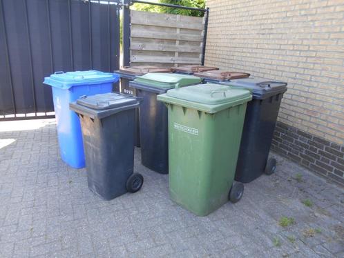 partij kliko's 240 liter, Huis en Inrichting, Woonaccessoires | Prullenbakken, Gebruikt, Kunststof, 75 cm of meer, 40 liter of meer