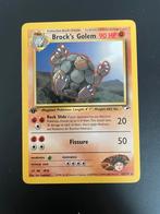 Brock’s Golem 1st edition, Hobby en Vrije tijd, Verzamelkaartspellen | Pokémon, Ophalen of Verzenden, Zo goed als nieuw