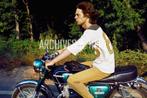 Mick Jagger - Honda cb350 Rolling Stones singer motorcycle p, Verzenden, 1980 tot heden, Foto, Nieuw