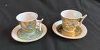 Twee Wedgwood Kop en Schotels - Prachtige Decoratie!, Huis en Inrichting, Keuken | Servies, Ophalen of Verzenden, Zo goed als nieuw