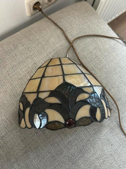 Tiffany-stijl wandlamp, Huis en Inrichting, Lampen | Wandlampen, Zo goed als nieuw, Glas, Ophalen