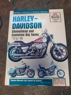 Onderhoudsboek Harley Davidson Shovel en Evo modellen, Motoren, Handleidingen en Instructieboekjes, Harley-Davidson of Buell