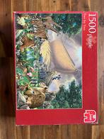 Jumbo puzzel 1500 stukjes ark van noach, Hobby en Vrije tijd, Denksport en Puzzels, Ophalen, Gebruikt