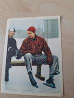 Schaatsenrijden - Leeuwenzeegel Margarine, Verzamelen, Verzenden, 1940 tot 1960, Gelopen