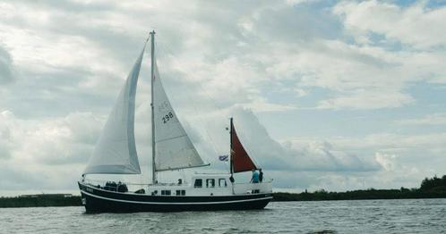 Van Goor kotter gejoggeld rondspant spitsgat, Watersport en Boten, Kajuitzeilboten en Zeiljachten, Gebruikt, Staal, 12 meter of meer