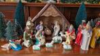 Kerstgroep gips antiek, Diversen, Kerst, Ophalen of Verzenden