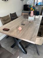 Eet tafel 200x100 zo goed als Nieuw, Ophalen, Zweeds, 200 cm of meer, 50 tot 100 cm