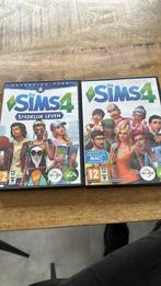 De Sims 4 en de Sims 4 stedelijk leven voor op de pc, Spelcomputers en Games, Ophalen of Verzenden, Zo goed als nieuw