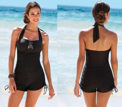 Corrigerend badpak maat 46 ( Cup D/E), Kleding | Dames, Badmode en Zwemkleding, Zo goed als nieuw, Badpak, Zwart, Ophalen