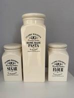 Claire Wilson's Voorraadpotten - Suiker, Pasta, Bloem, Huis en Inrichting, Ophalen, Gebruikt, Overige materialen, Pot, Bus of Blik