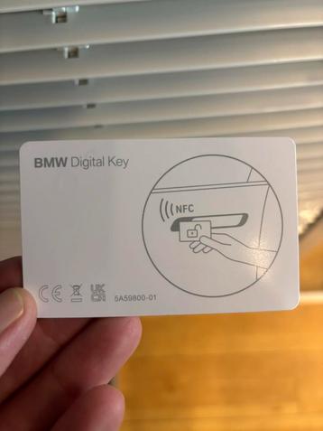 BMW Digital Key NFC Kaart beschikbaar voor biedingen