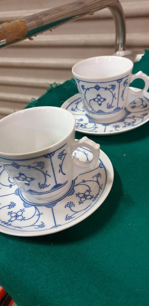 servies jagers saks blauw wit, Huis en Inrichting, Keuken | Servies, Ophalen of Verzenden