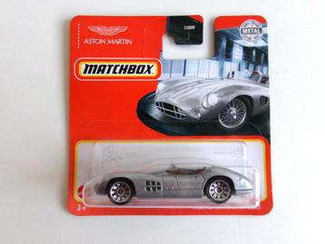 1956 Aston Martin DBR1 zilvergrijs 1:56 Matchbox (NIEUW) beschikbaar voor biedingen