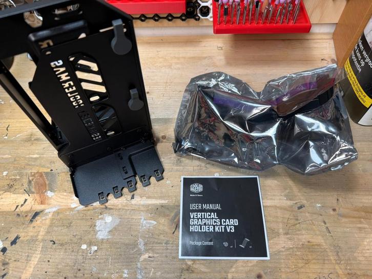 Cooler Master GPU holder kit v3, Computers en Software, Videokaarten, Zo goed als nieuw, PCI-Express 3.0, GDDR5, Ophalen of Verzenden