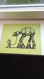 Star Wars stormtrooper print op canvas, Ophalen of Verzenden