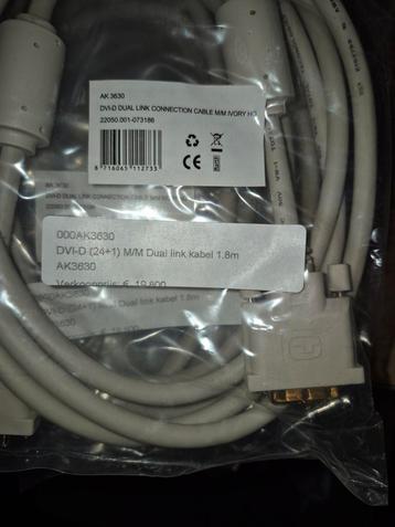 7 x ACT DVI-D Dual Link kabel M/M, High Quality 2,00 m beschikbaar voor biedingen